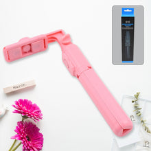 Portable Foldable Selfie Stick with Remote Control, YouTuber Video Recording (1 Pc)