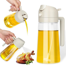 Glass oil dispenser