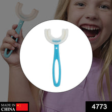 Comfortable U-shaped toothbrush for children
