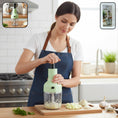 manual push vegetable chopper 1100 ml kitchen tool