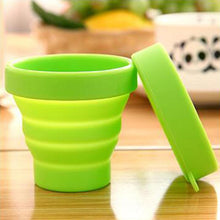 Round Silicone Foldable Glass