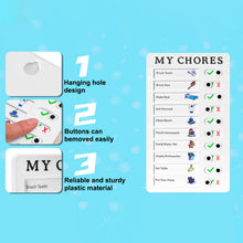 Portable Chores Note Board (20×12 cm, Mix Color)
