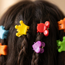 plastic claw clips multicolor set