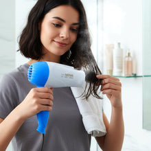 Compact styling hair dryer