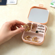Portable jewellery box with mirror side view India