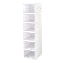 6-Layer Stackable Foldable Storage Organizer Cart Clothes, Kitchen, Closet & Bathroom