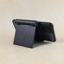 Plastic Foldable Desktop Mobile Stand (1 Pc / Black)