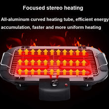  Electric Barbecue Grill 2000W - scale and size reference