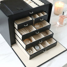 Multi-drawer jewellery organizer box closed front view India