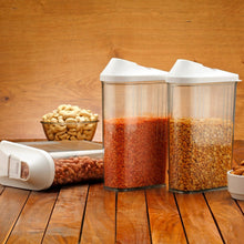 Transparent airtight food storage box
