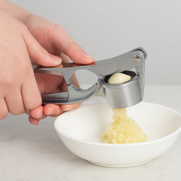2 in1 Garlic Masher Premium Garlic Press & Walnut Cracker Opener (1 Pc)