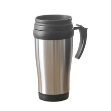 Stainless Steel Vacuum Glass Insulated Glass Coffee Cups, Tumbler (With Lid & Handle / 1 pc)
