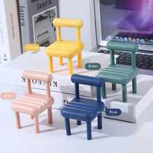 Mini Chair Mobile Phone Holder (1 Pc)