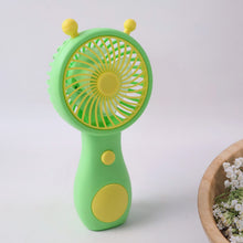 Cute Cartoon Style Rechargeable Mini Handheld Fan (1 Pc)