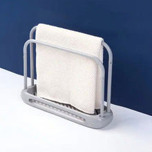 Kitchen Storage Rack for Dish Towels & Cloths (1 Pc, Organizer)