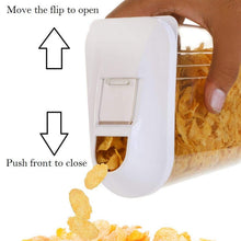 Transparent leak-proof kitchen storage jars
