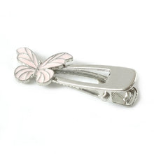 metal butterfly hair barrette
