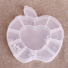 Apple-shaped storage box for jewellery open view India