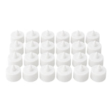 Flameless LED Tealights, Smokeless Plastic Decorative Candles - Led Tea Light Candle For Home Decoration, Diwali (Pack Of 24)