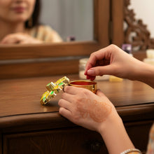 traditional kumkum holder