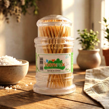 Classic wooden toothpick stand
