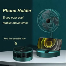  Adjustable Portable Desktop Fan - specs detail shot