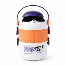 stylish cartoon lunch container box
