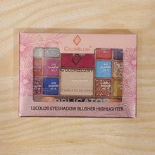 Multi-Color Eyeshadow & Compact Makeup Kit (15 GM / 1 Pc)