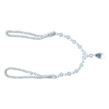 Stylish window curtain tieback