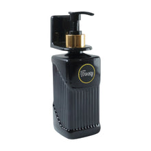 refillable liquid soap pump bottle container