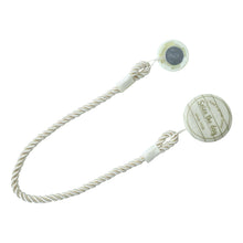 Stylish window magnetic tieback