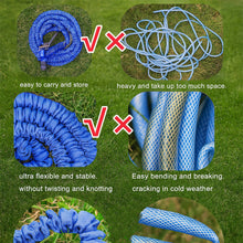  50 Ft Expandable Hose Pipe Nozzle - scale and size reference