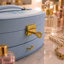 Multi-layer jewellery box compartments detail India