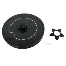 Aqua Petal Solar Decor Fountain