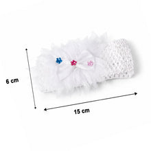 Cute Soft Elastic Floral Baby Headband Stylish Stretchable Hair Band (1 Pc)