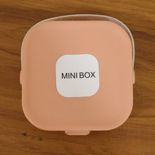 Mini jewellery box with mirror back view India