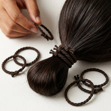 Braided Elastic Hair Bands Set (1 Set)