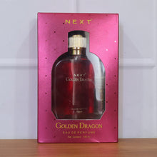 stylish Golden Dragon perfume bottle front view