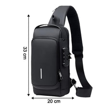  Trendy Anti-Theft Crossbody Sling Bag with USB Port - specs detail shot
