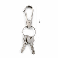 Heavy Duty Metal Keychain Clip with Key Ring, Key Clasp (1 Pc)