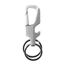 Heavy Duty Metal Key Holder with Secure Lock Keychain (1 Pc)