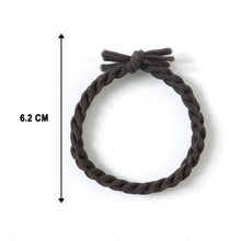 Braided Elastic Hair Bands Set (1 Set)