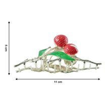 Decorative Berry Fruit Design Hair Claw Clip (1 Pc)