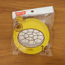 Space saving ice cube container