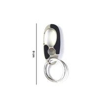 Premium Stainless Steel Carabiner Keychain with Secure Locking Clip 1 Pc
