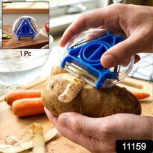 Stainless steel vegetable and fruit peeler 