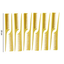 plastic tail comb set for precise hair styling