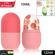 Ice roller for facial massage
