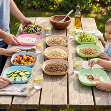 Picnic Multicolor Plate Set