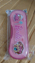 Cute Cartoon Printed Plastic Compass Box for Kids (1 Pc)